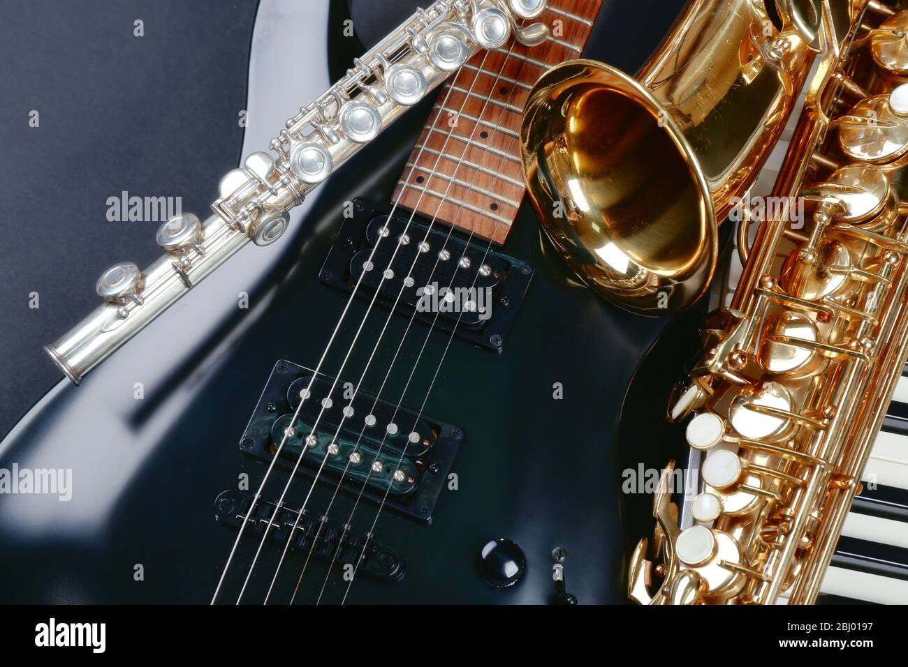 Instruments de musique, proximité Banque D'Images