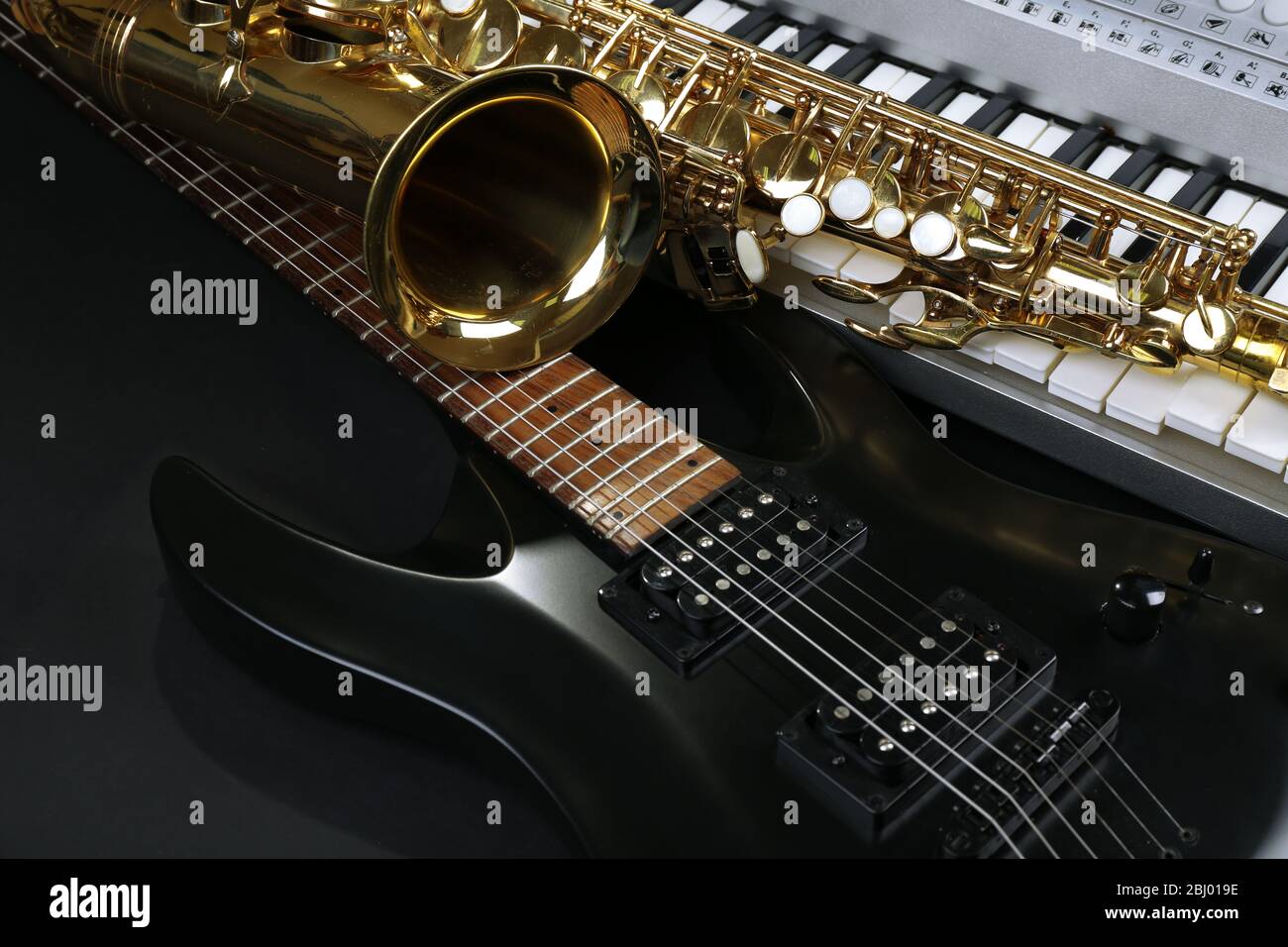 Instruments de musique, proximité Banque D'Images