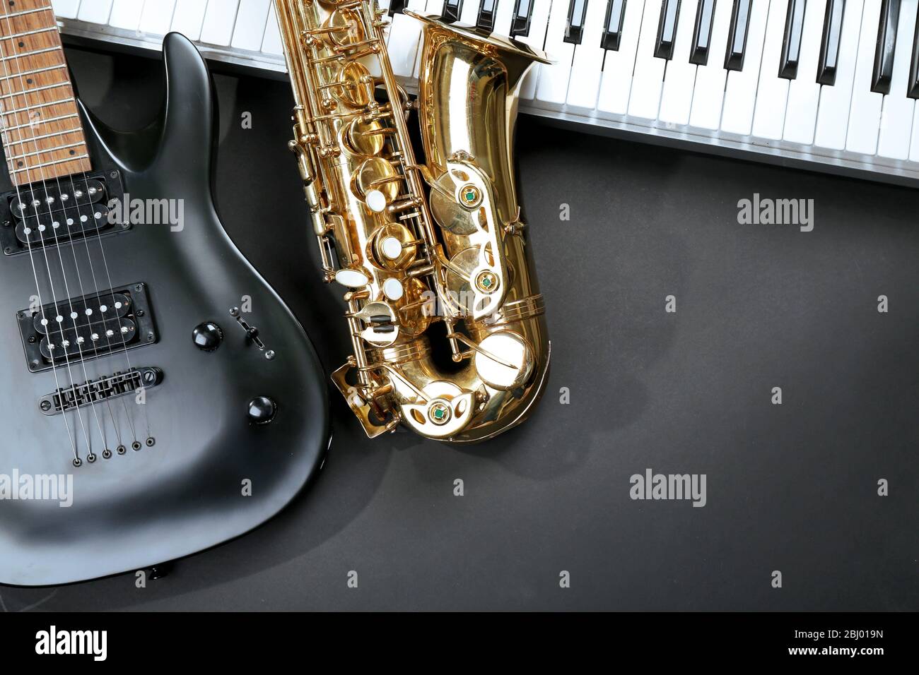 Instruments de musique, proximité Banque D'Images