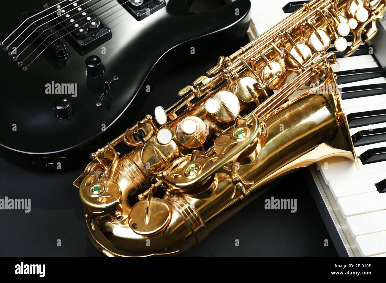 Instruments de musique, proximité Banque D'Images