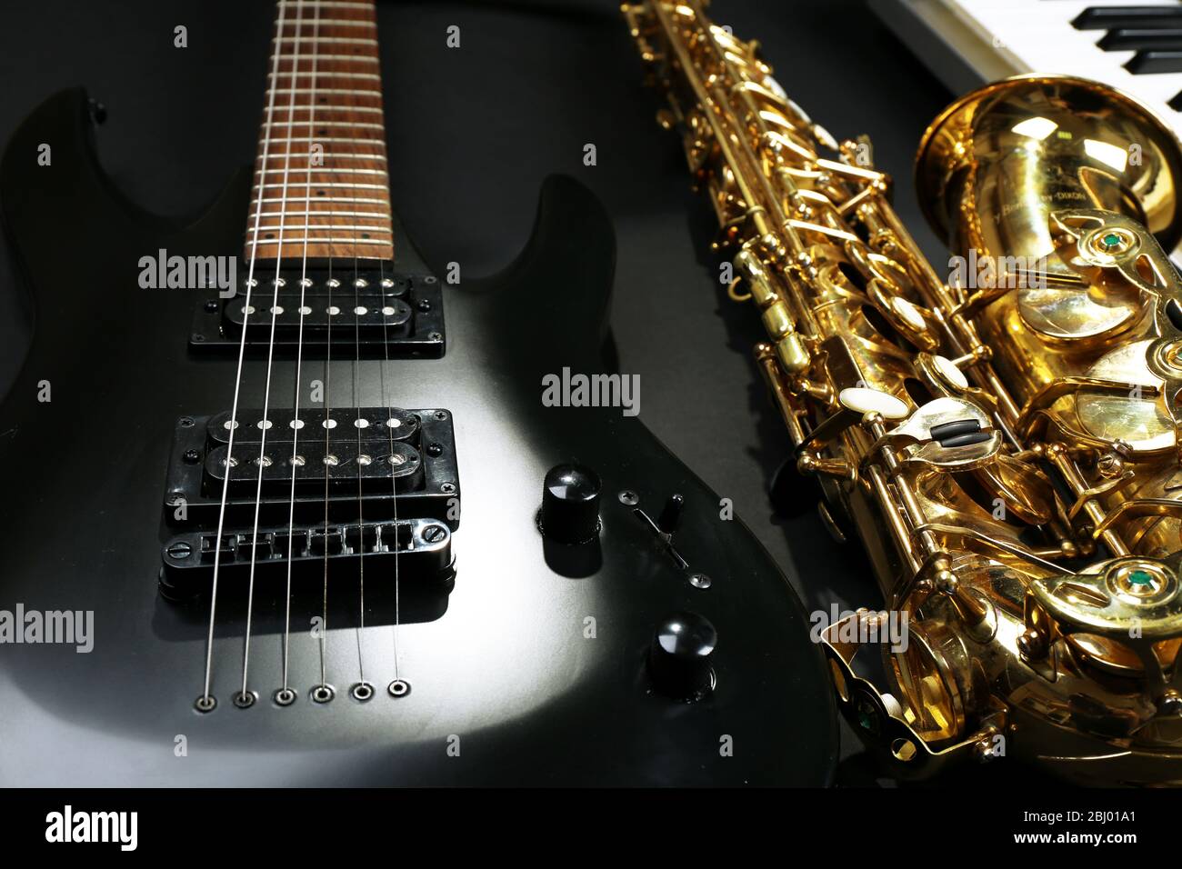 Instruments de musique, proximité Banque D'Images