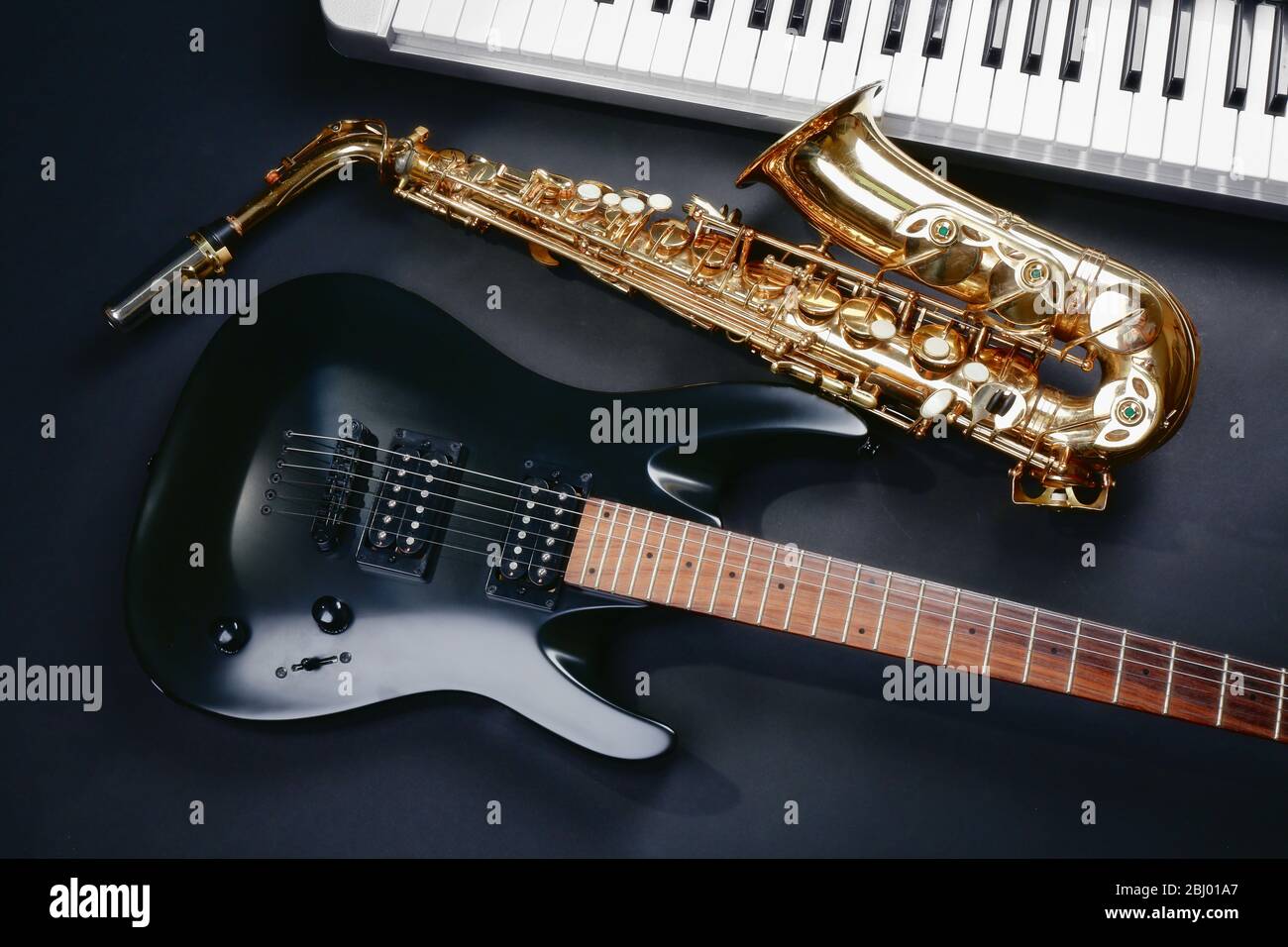 Instruments de musique, proximité Banque D'Images