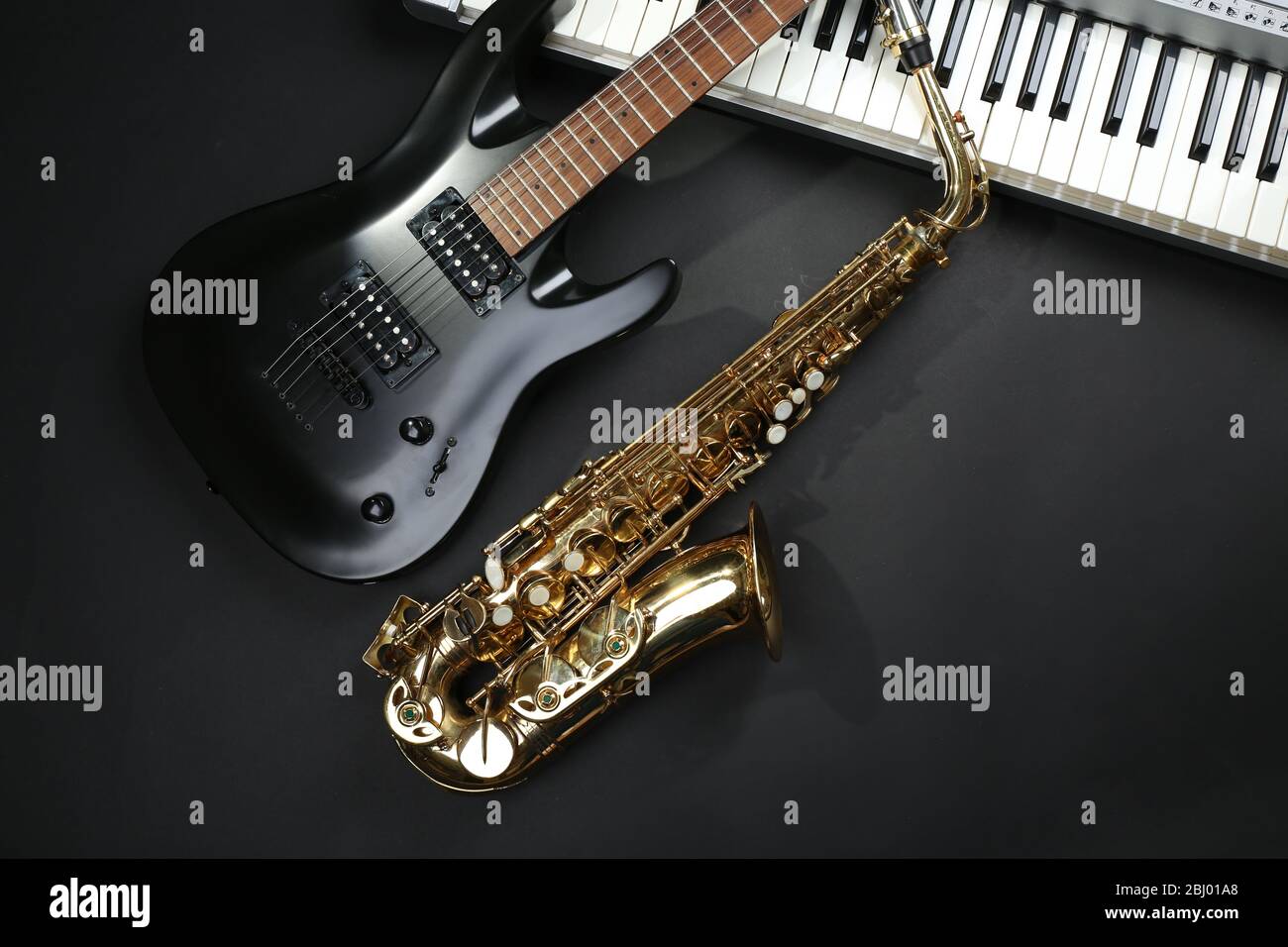 Instruments de musique, proximité Banque D'Images