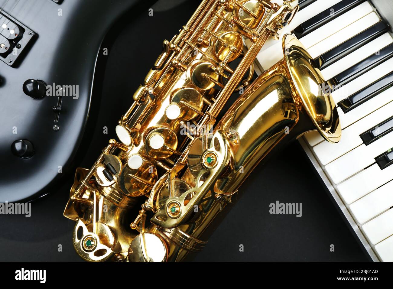 Instruments de musique, proximité Banque D'Images