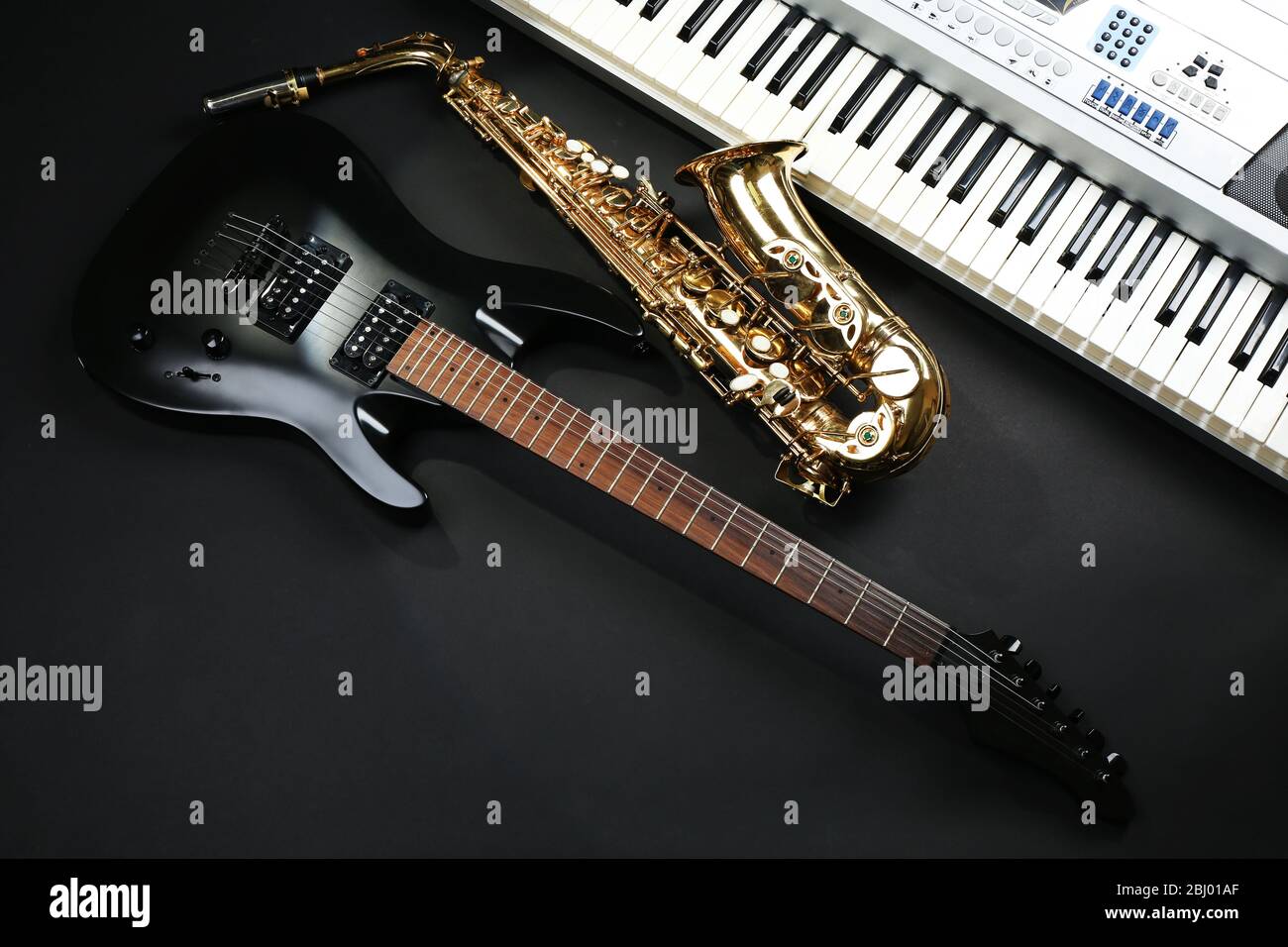 Instruments de musique, proximité Banque D'Images