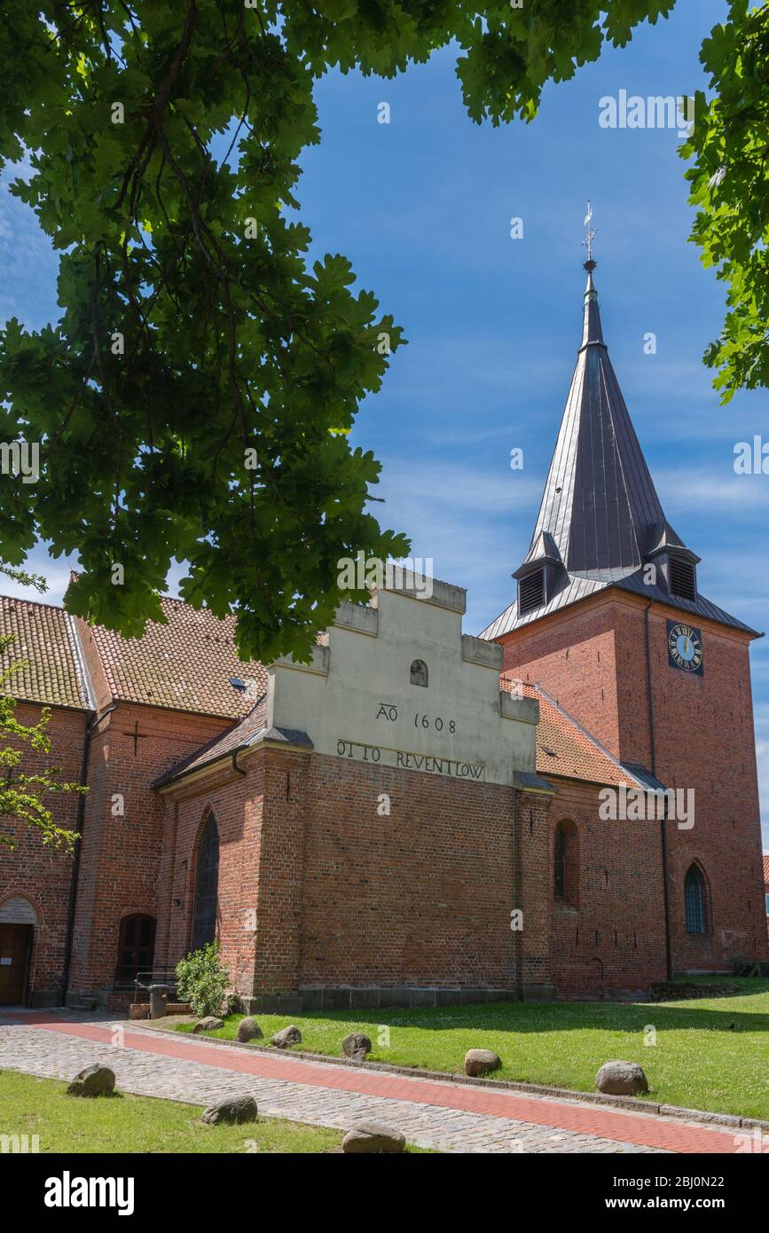 Saint-Michaelis-Kirche, petite ville de Lütjenburg, Kreis Plön, Schleswig-Holstein, Allemagne du Nord, Europe centrale Banque D'Images