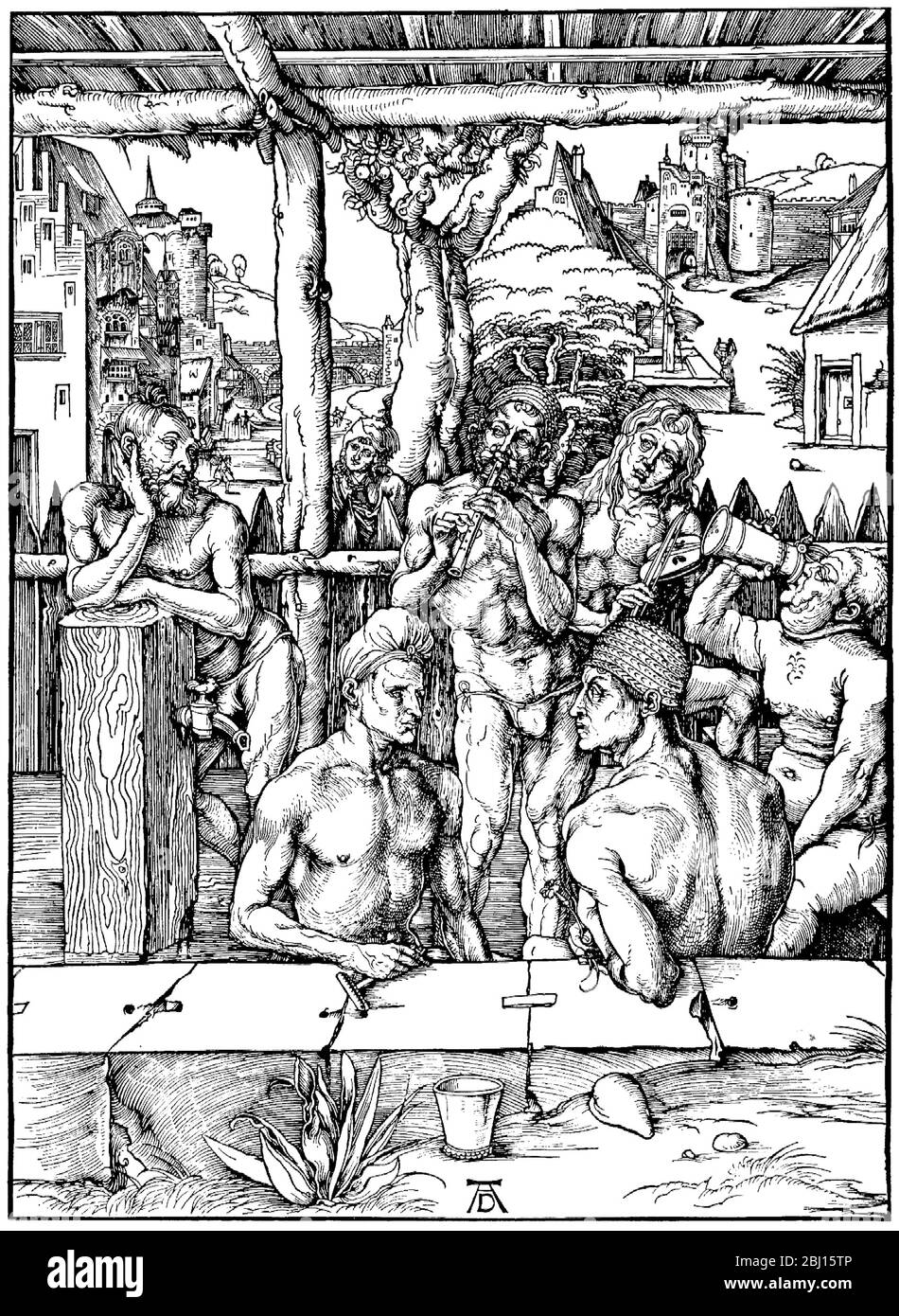 Albrecht Durer œuvres d'art anciennes Banque D'Images
