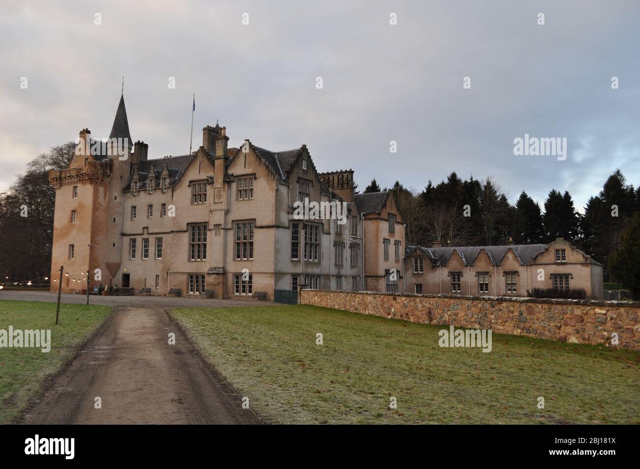 Château de Brodie, Forres, Moray, Écosse. Maison ancestrale du clan
