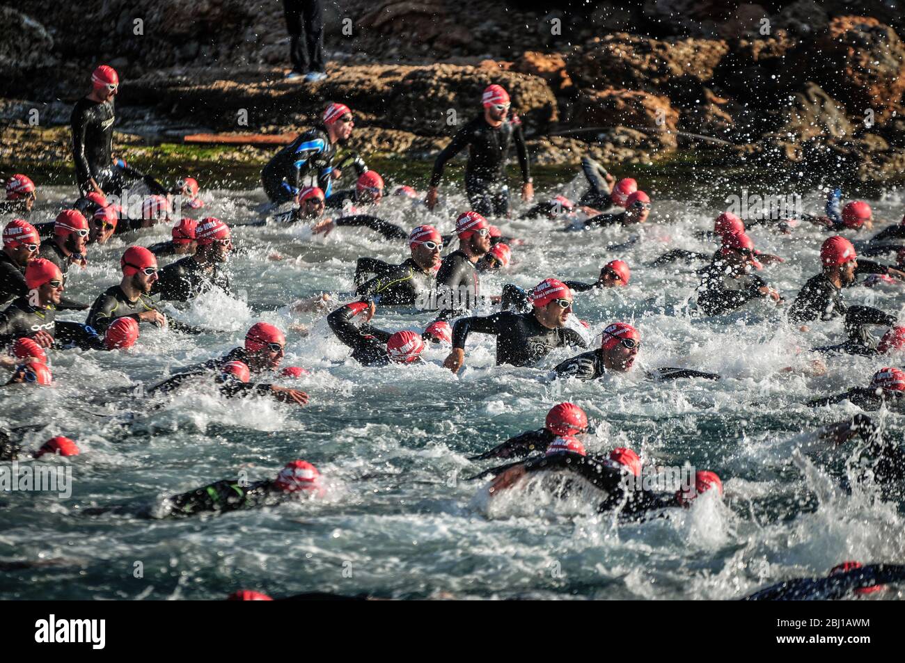 Triathlon Banque D'Images