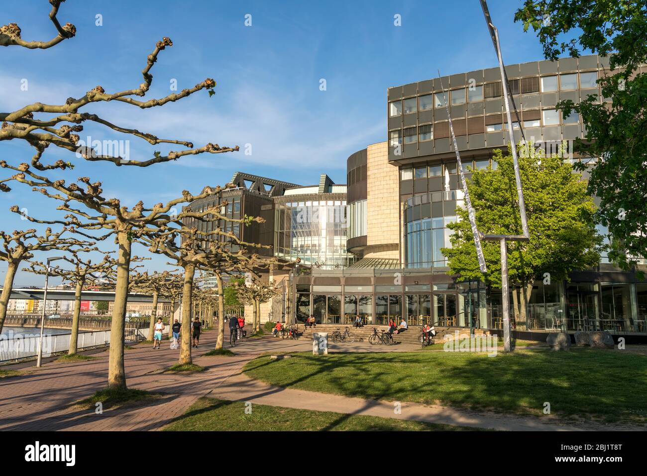 Landtagsgebäude Haus des Landtages, Landeshauptstadt Duesseldorf, Nordrhein-Westfalen, Deutschland, Europa | Land de Rhénanie-du-Nord-Westphalie Parliame Banque D'Images