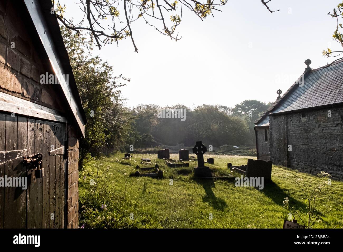 Saint-Pierre, Old Cogan, Penarth, Pays de Galles, Royaume-Uni Banque D'Images