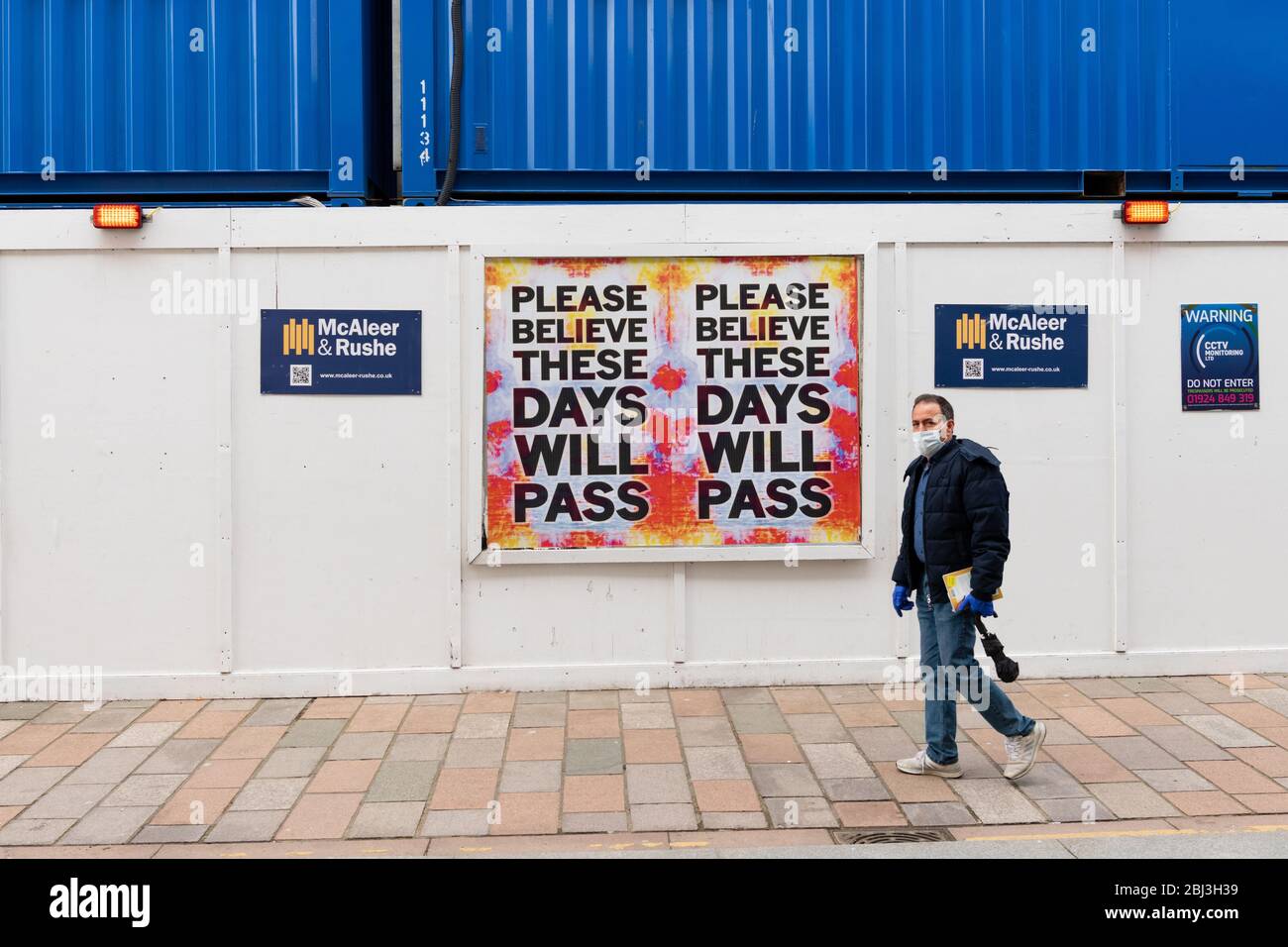 Glasgow, Écosse, Royaume-Uni. 28 avril 2020. Glasgow pendant Coronavirus LockDown Credit: Kay Roxby/Alay Live News Banque D'Images