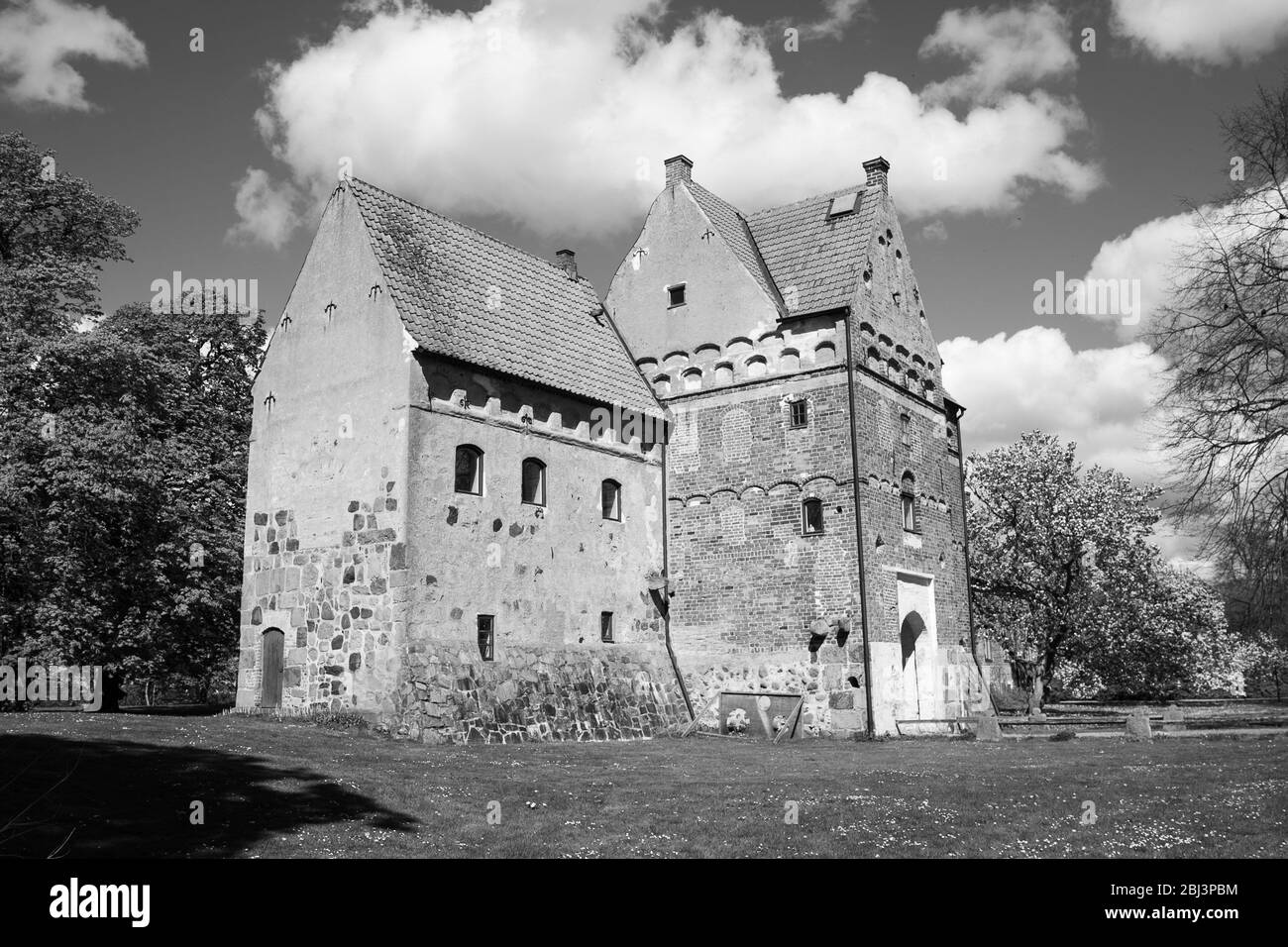 Château de Borgeby, Lomma, Skåne, Suède Banque D'Images