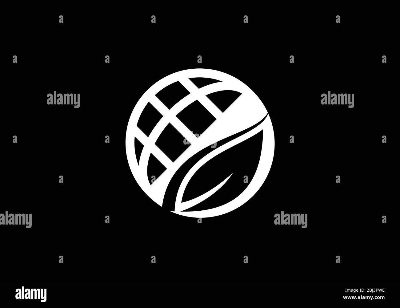 Logo Globe Modèle pour l'entreprise de communication Illustration Design Illustration de Vecteur