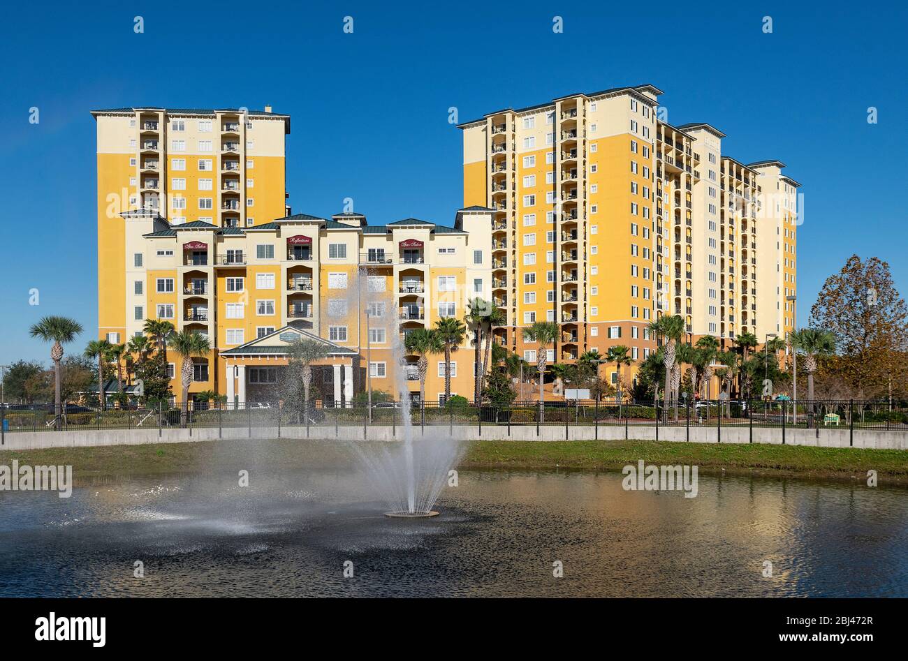 Lake Buena Vista Resort Hotel and Spa à Orlando en Floride. Banque D'Images