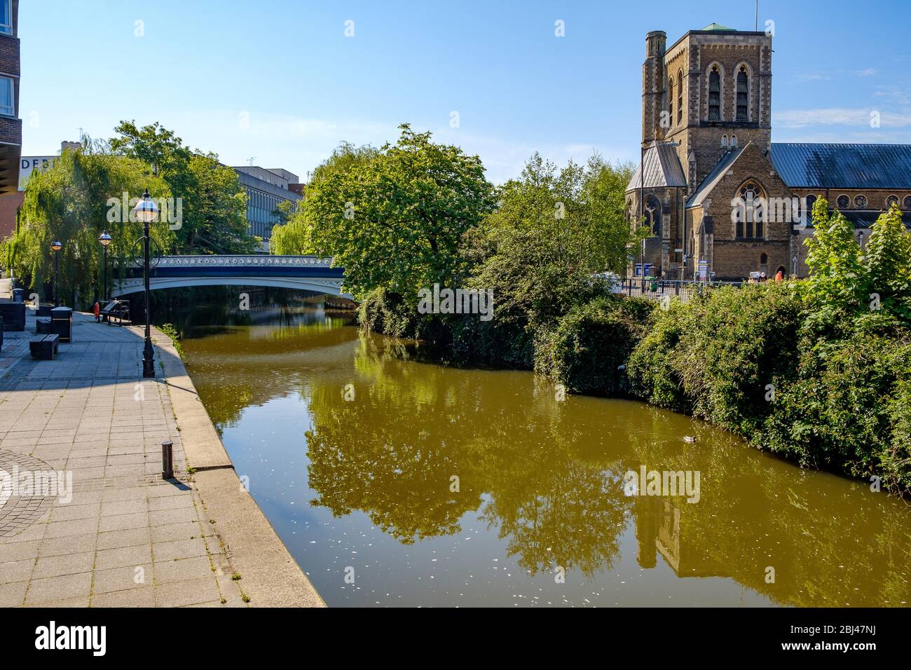 Town Wharf, Guildford Surrey Royaume-Uni Banque D'Images