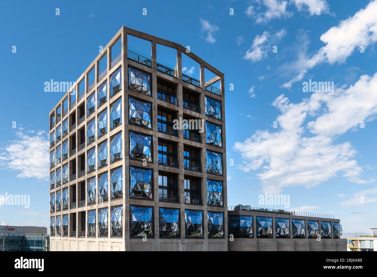 Musée Zeitz Mocaa, Musée d'art contemporain, Cap, Cap occidental, Afrique du Sud Banque D'Images