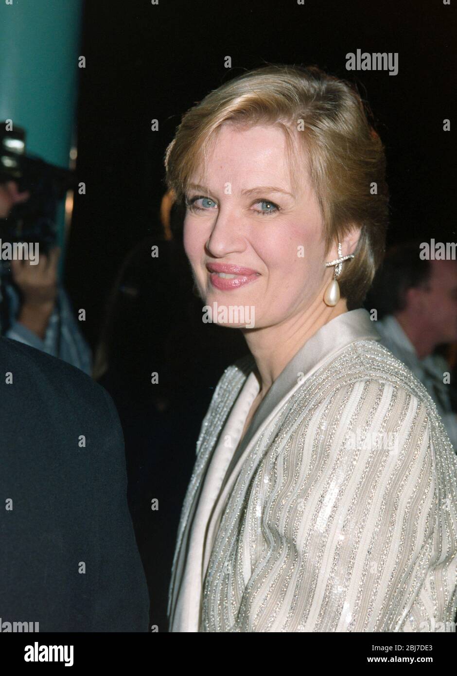 LOS ANGELES, CA. c. 1994: Nous chaîne de télévision ancre Diane Sawyer. Photo du fichier © Paul Smith/Featureflash Banque D'Images