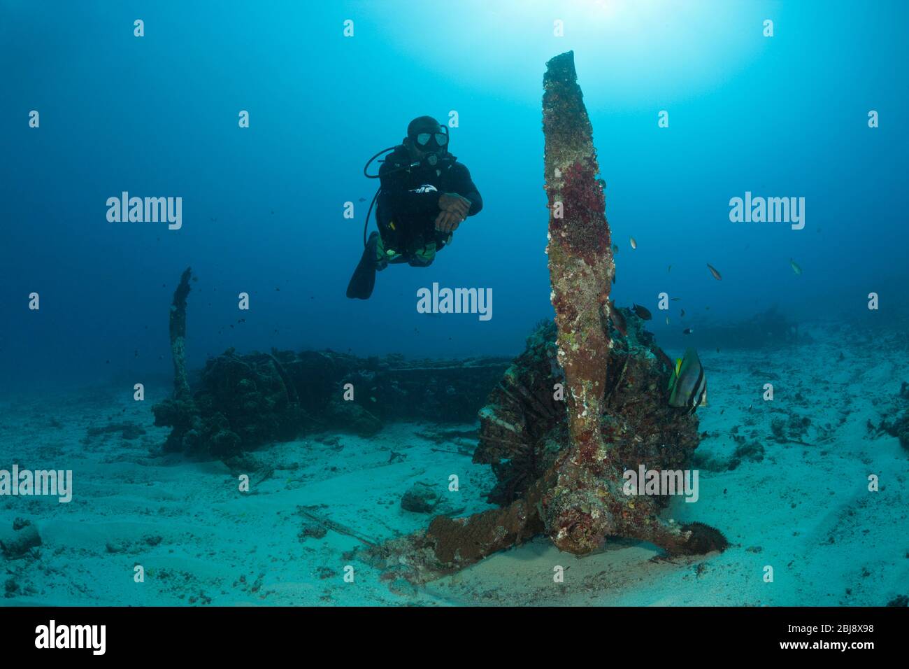 PBY Catalina Flying Boat A 24-12, Nouvelle-Irlande, Papouasie-Nouvelle-Guinée Banque D'Images