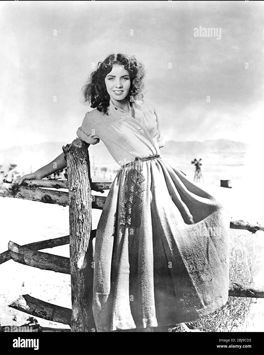DUEL DANS LA PRODUCTION SUN 1946 Vanguard films avec Jennifer Jones. Banque D'Images