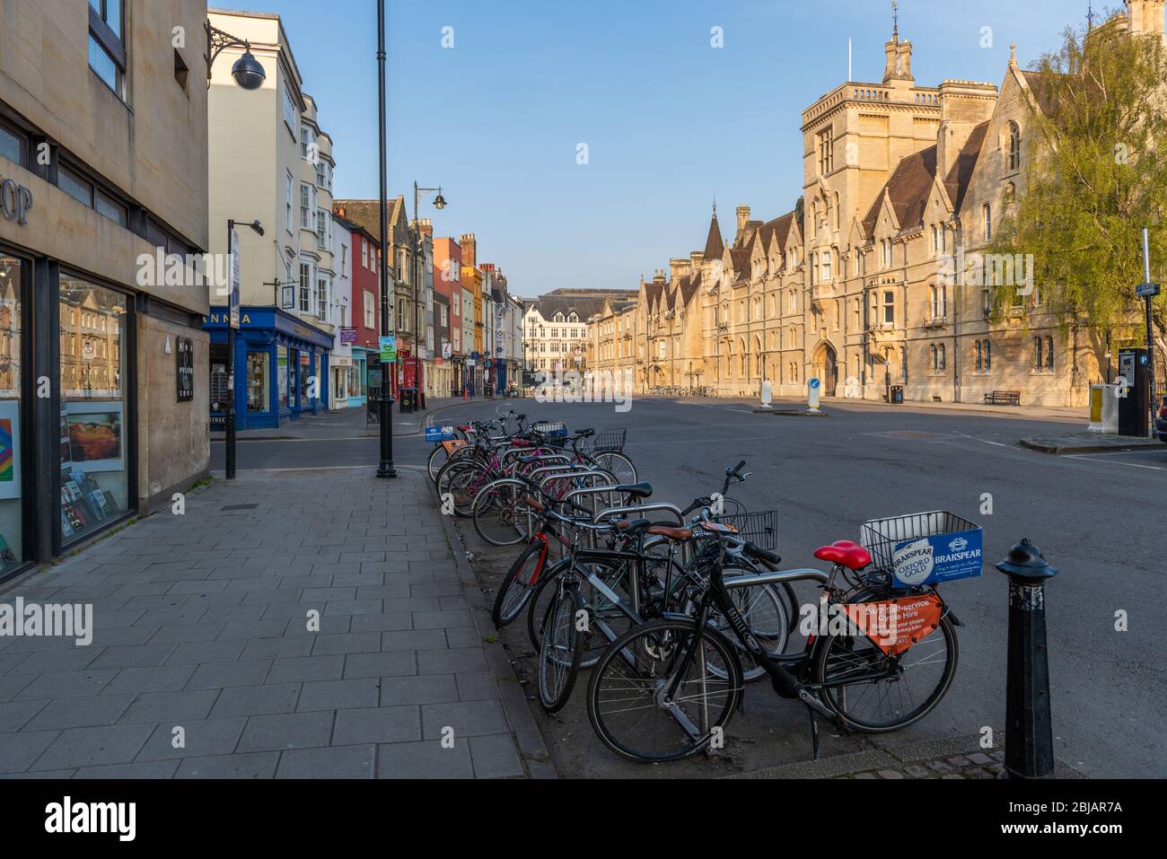 Balliol College, Broad Street, Oxford Banque D'Images