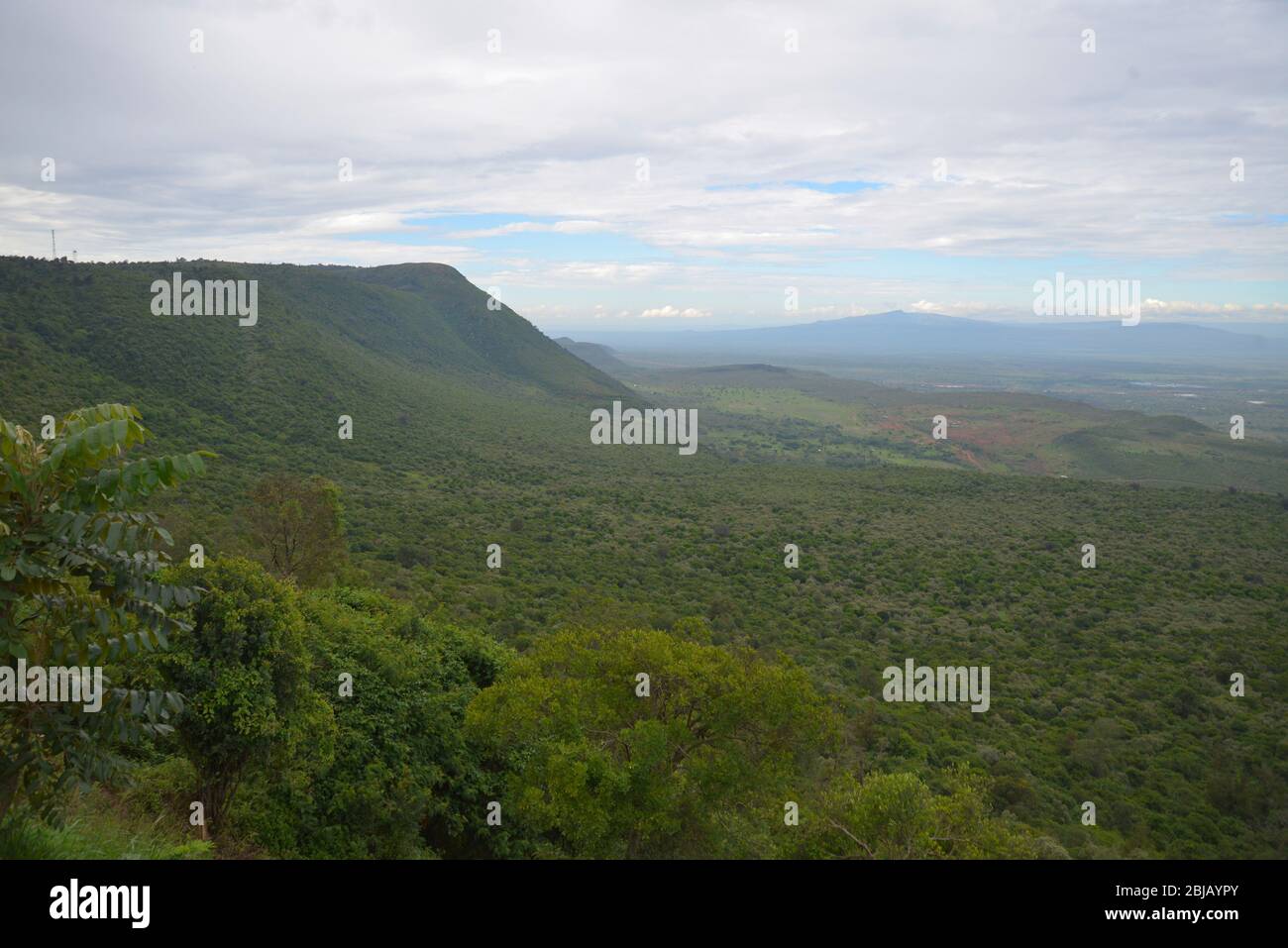 Vallée de la grande Rift, Kenya Afrique de l'est Banque D'Images