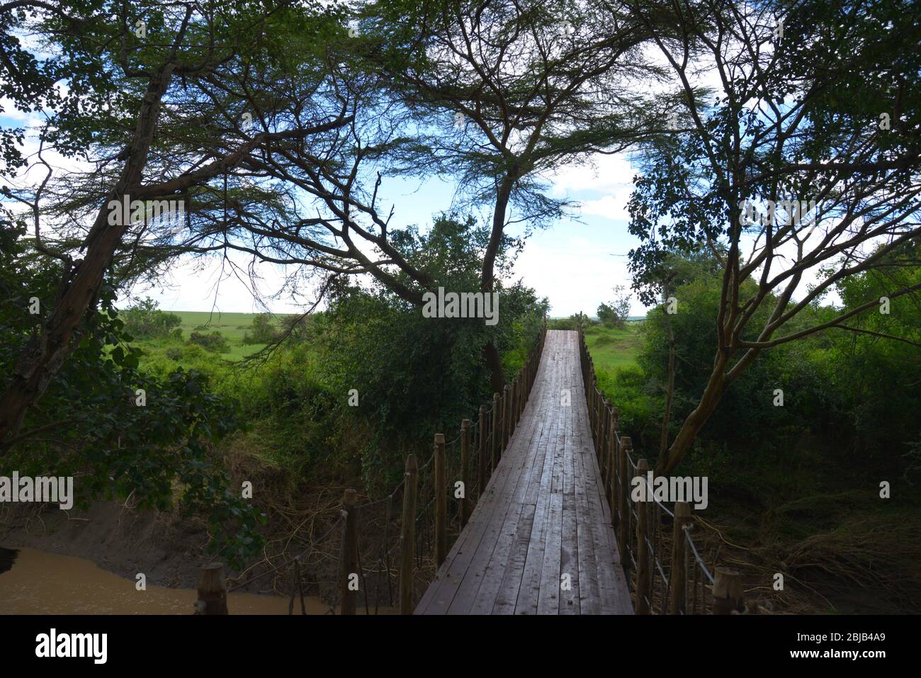 Camp de base de Mara, réserve de Marai Mara, Kenya Banque D'Images