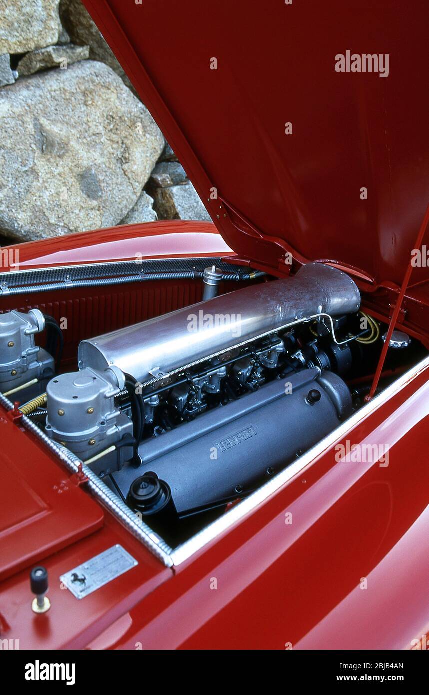 1949 Ferrari 166 MM Barchetta., corps de Carrozzeria Touring de Milan. Banque D'Images