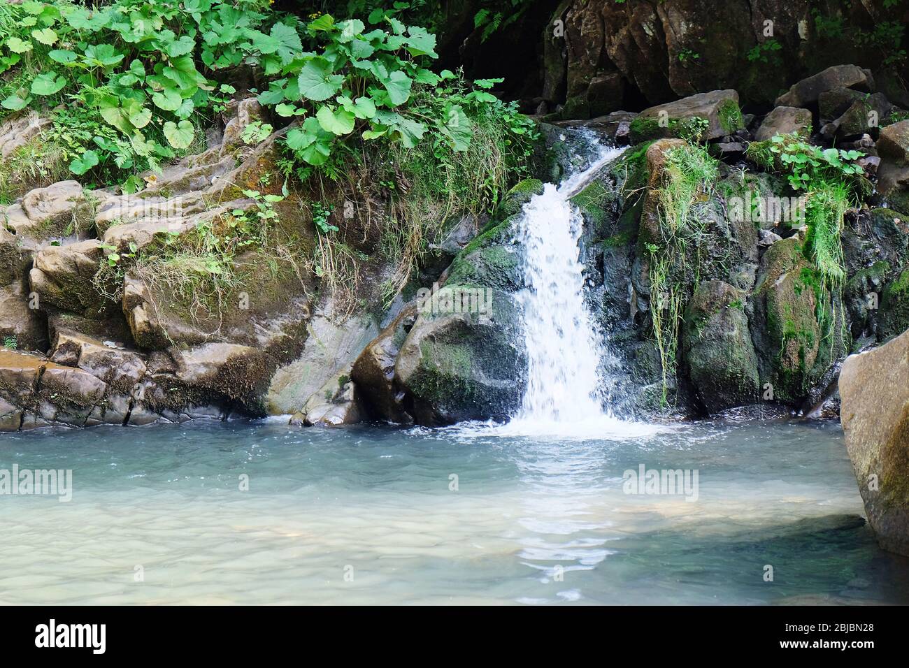 Petite rivière Cascade Banque D'Images