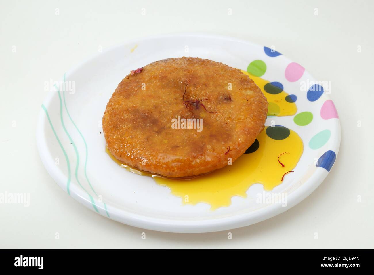 Rajasthani sucré ou dessert mawe ki kachori Banque D'Images