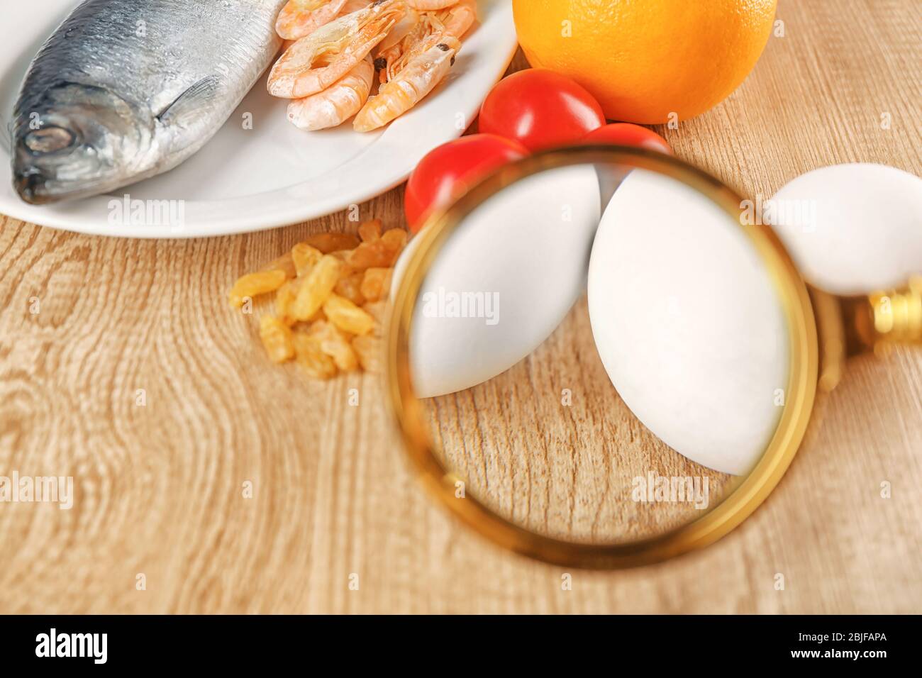 Réaction allergique fruit de mer Banque de photographies et d’images à haute résolution Alamy