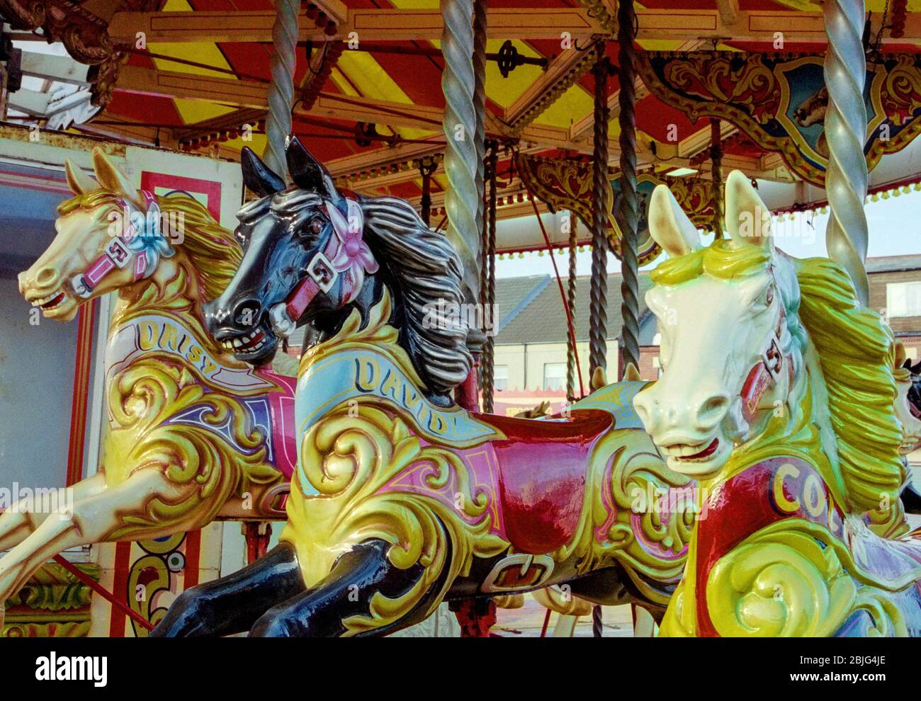 Merry go round Banque D'Images