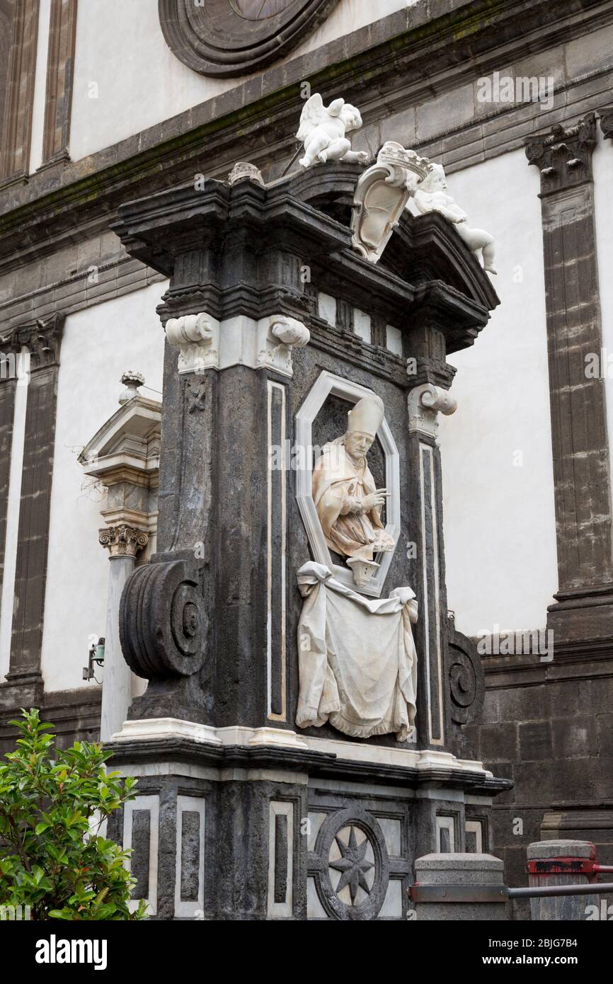 Église Saint Caterina a Formiello, Naples, Italy, Europe Banque D'Images