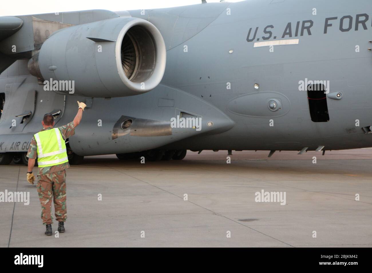 USAF C-17 Globemaster Banque D'Images