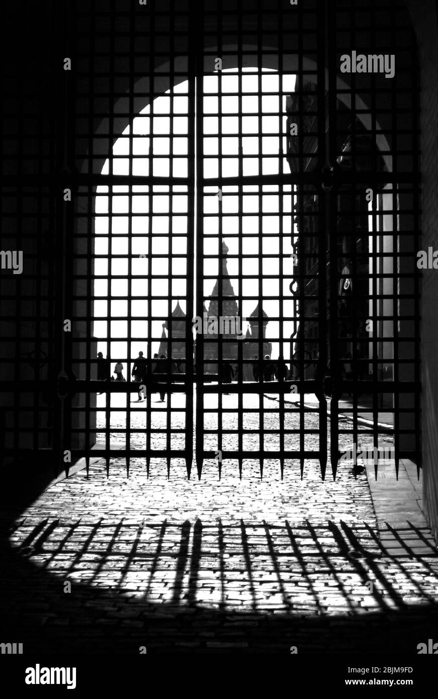 Résurrection Gate, place Rouge, Moscou Banque D'Images