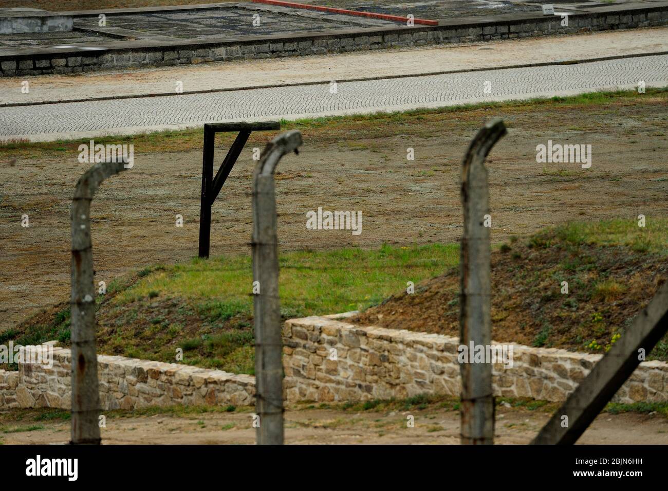 Camp de concentration allemand nazi, extermination en Pologne occupée, reliques d'un ancien camp de concentration allemand nazi, le camp Gross-Rosen a été établi en août 1940 comme branche de KL Sachsenhausen, camp de concentration nazi, extermination en Pologne occupée, camp de concentration d'Hitler, camp d'extermination en Pologne occupée allemande, camp de concentration allemand, Mort allemande Gross-Rosen, dolnoslaskie, pologne, concentration camp nazi, Gross-Rosen près de Strzegom, rogoznica, dolnoslaskie, pologne, europe, dolnoslaskie, pologne, europe, concentration nazie allemande, historique, deux guerres mondiales, Banque D'Images