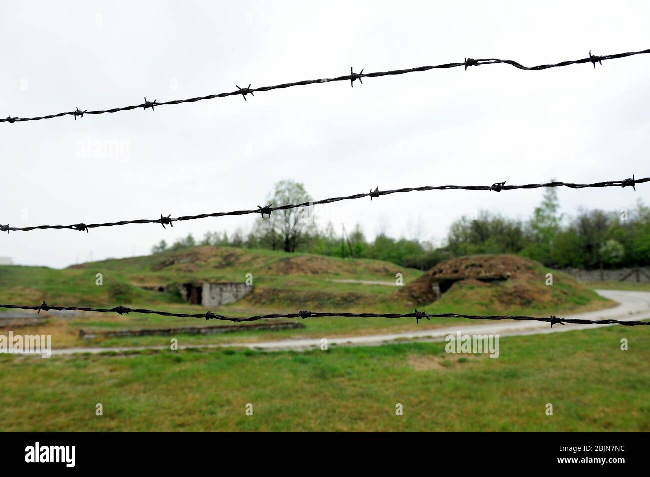 Camp de concentration allemand nazi, extermination en Pologne occupée, reliques d'un ancien camp de concentration allemand nazi, le camp Gross-Rosen a été établi en août 1940 comme une branche de KL Sachsenhausen, camp de concentration nazi, extermination en Pologne occupée, camp de concentration Hitler, camp d'extermination en Pologne occupée allemande, camp de concentration allemand, décès allemand Gross-Rosen, dolnoslaskie, pologne, Concentration camp nazi, Gross-Rosen près de Strzegom, rogoznica, dolnoslaskie, pologne, europe, dolnoslaskie, pologne, europe, concentration allemande nazie, machine de la mort d'Hitler Banque D'Images