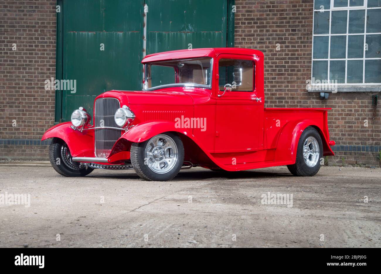 Tige chaude de camion Ford modèle B 1932 Banque D'Images