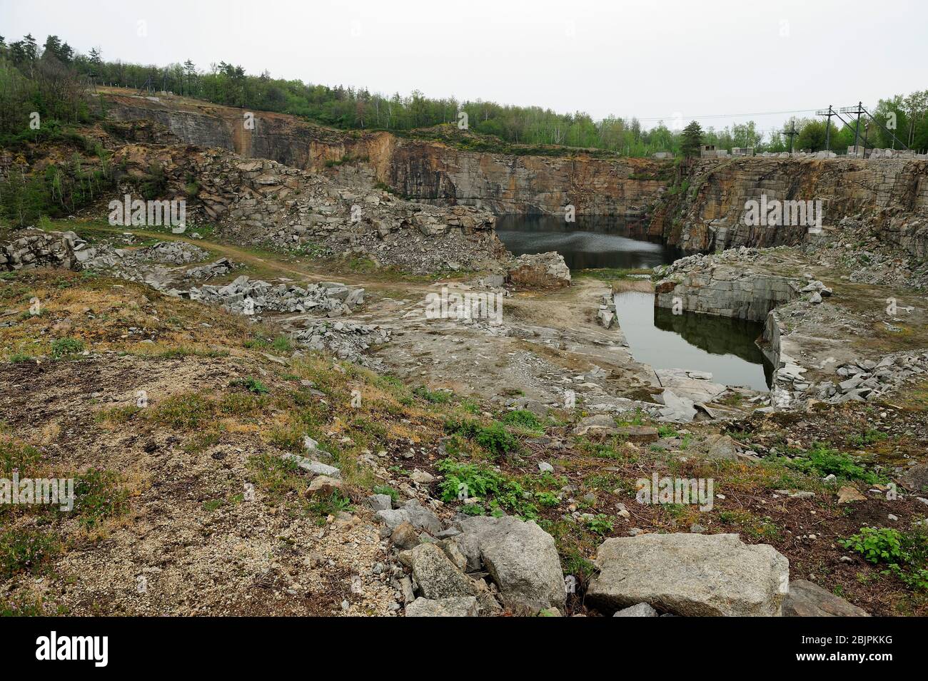Camp de concentration nazi allemand, extermination en Pologne occupée, reliques d'un ancien camp de concentration allemand nazi, camp de concentration Hitler, camp d'extermination en Pologne occupée allemande, allemand, camp de concentration, mort allemande Gross-Rosen, dolnoslaskie, pologne, camp de concentration nazi, Gross-Rosen près de Strzegom, rogoznica, dolnoslaskie, pologne, europe, dolnoslaskie, pologne, europe, concentration nazie allemande, camp, historique, deux, guerre, photo Kazimierz Jurewicz, Banque D'Images