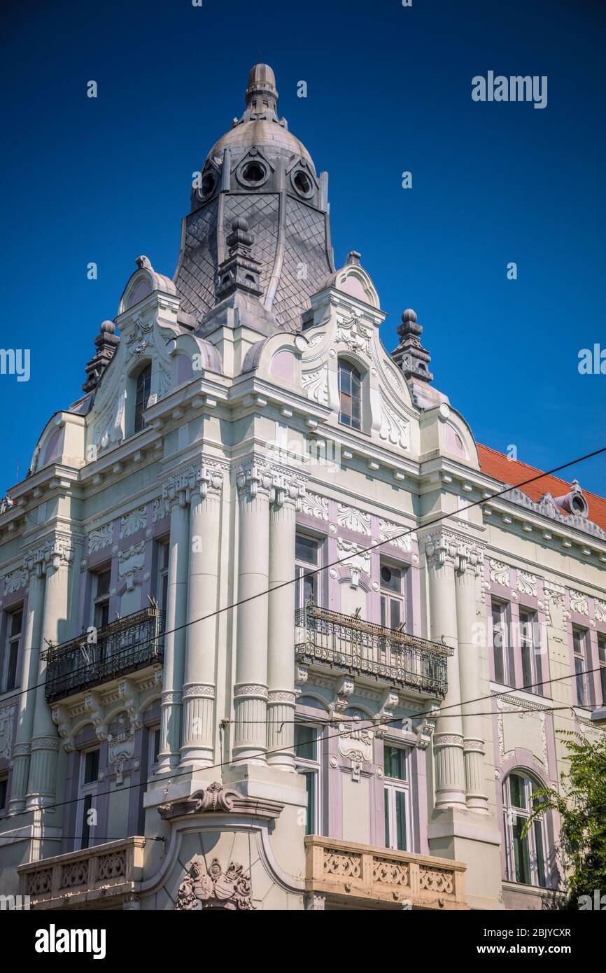 Architecture de Szeged. Szeged, Csongrad, Hongrie. Banque D'Images