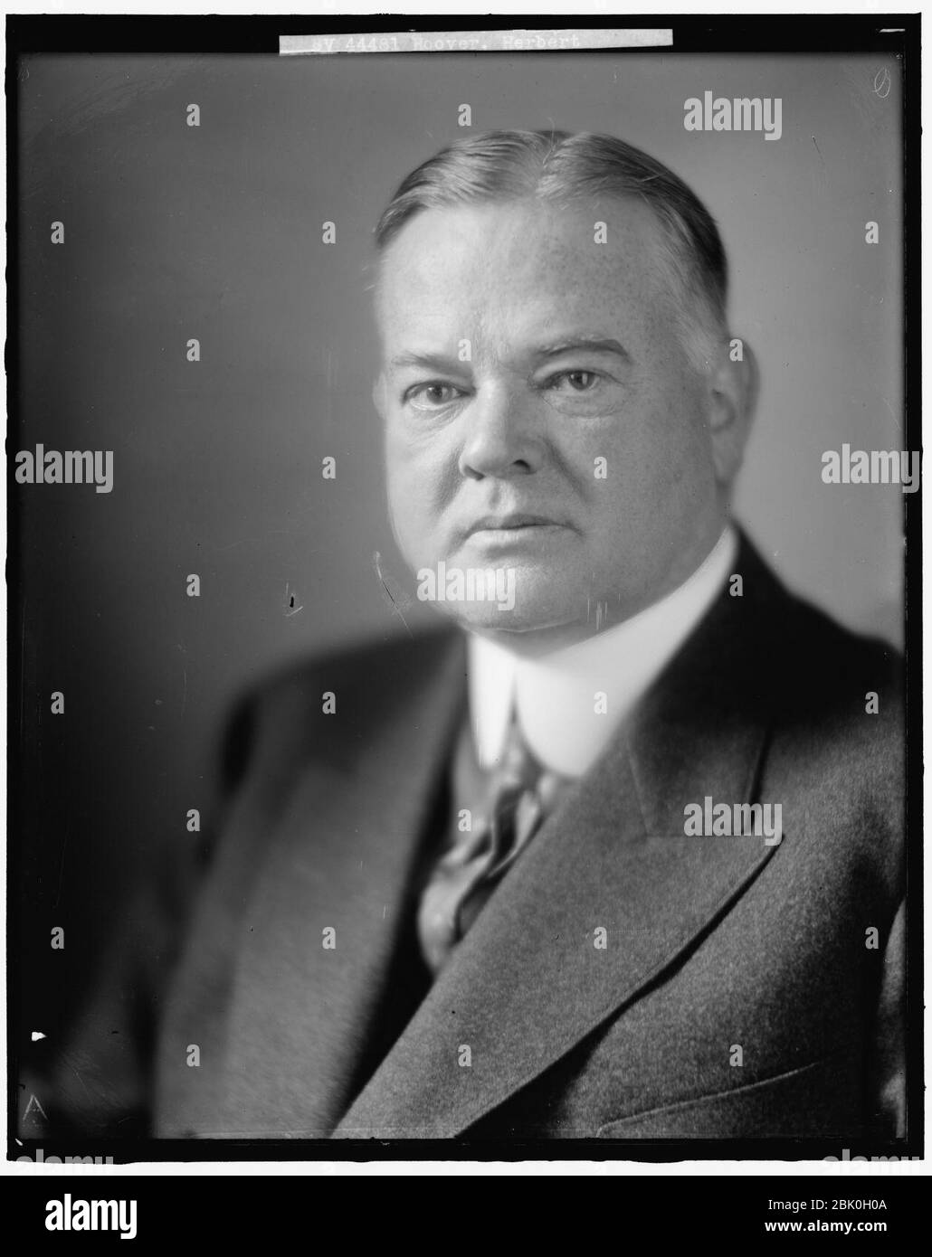 HERBERT HOOVER, C. Banque D'Images