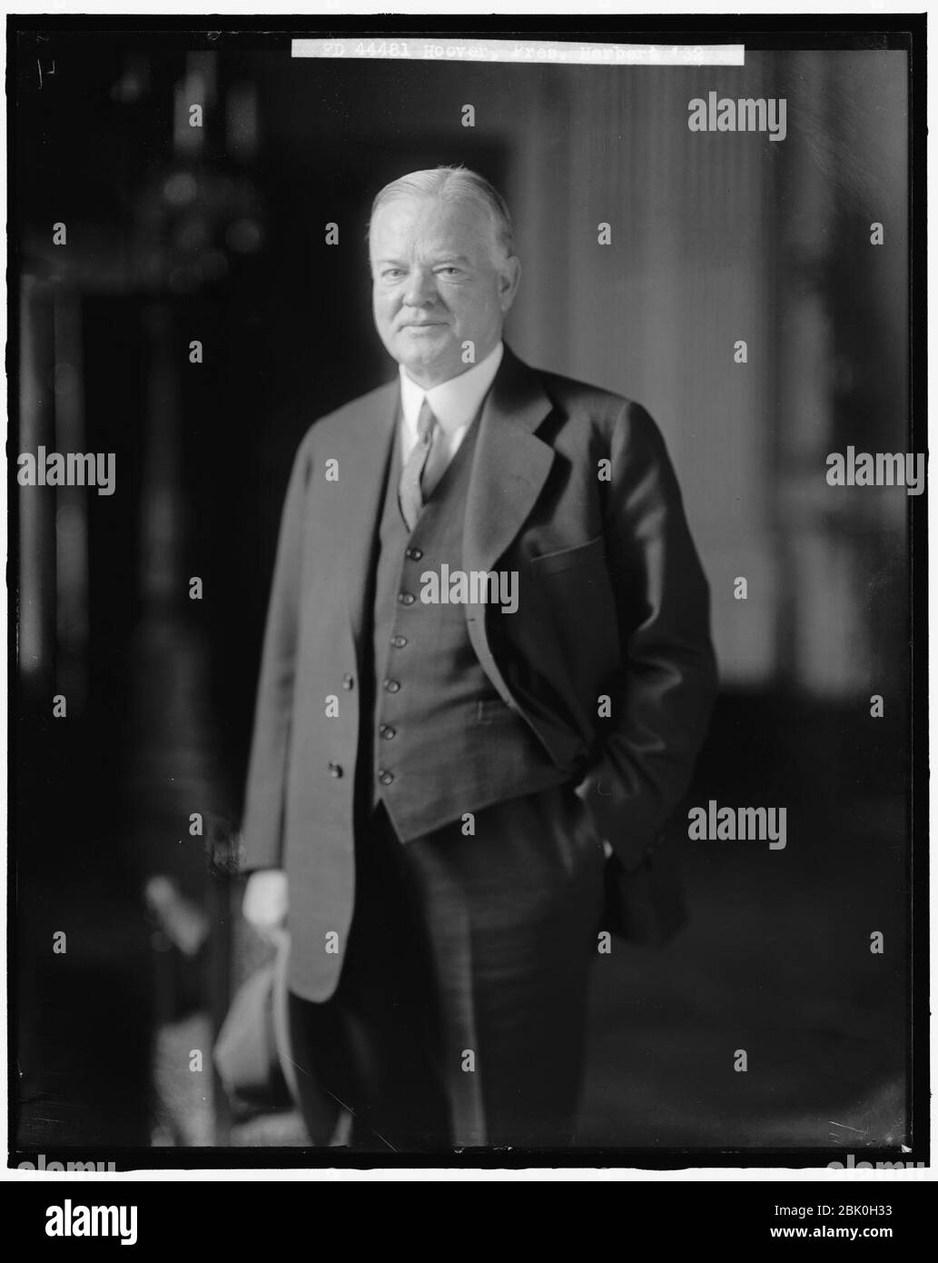 HERBERT HOOVER, C. Banque D'Images