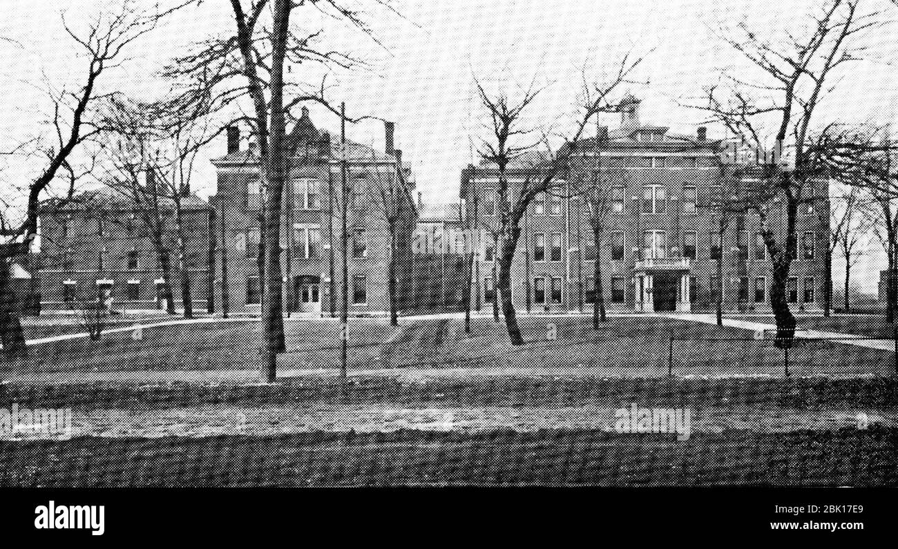 Hôpital (Lest nous oublions les Sœurs de la Providence dans le Service de la guerre civile). Banque D'Images