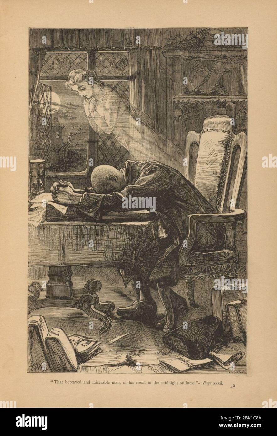 Houghton Lowell 1816.7.3 - vie de Jonathan Swift, 48. Banque D'Images