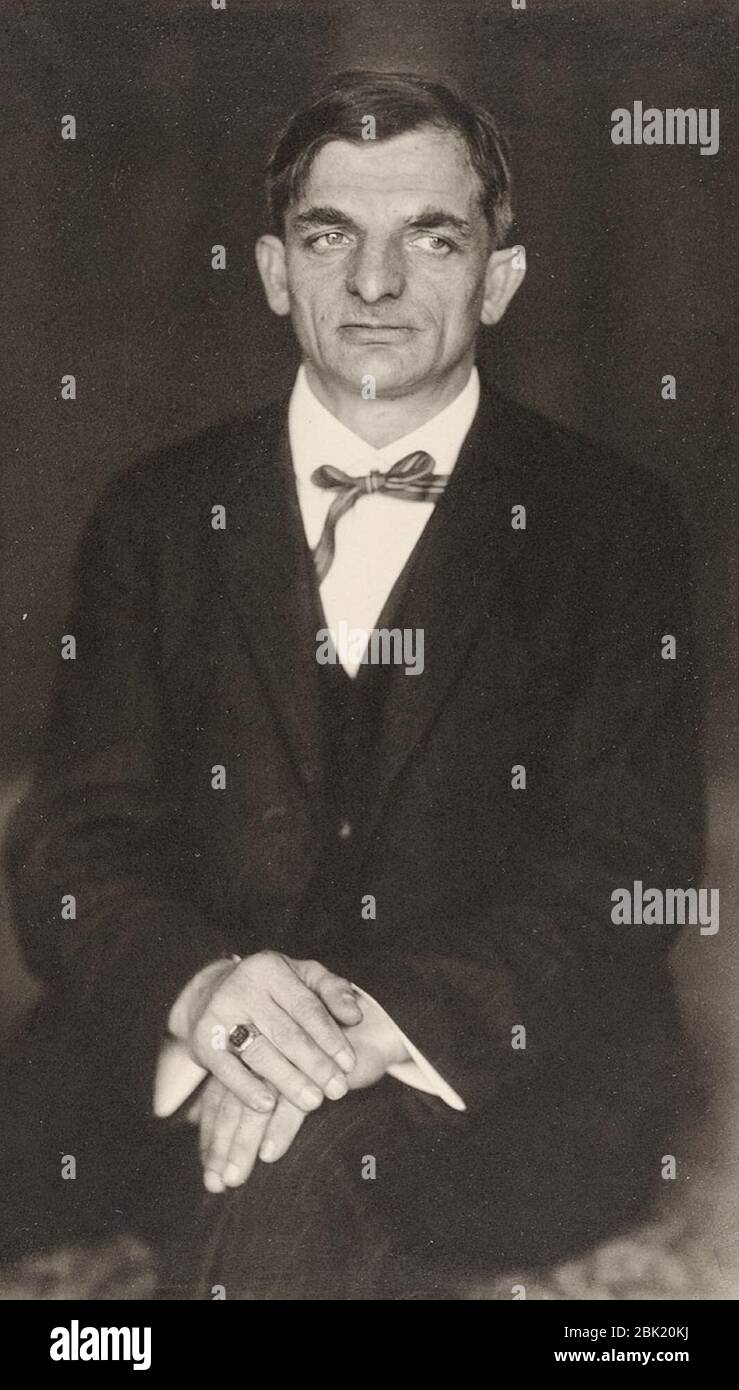 Hugo Erfurth - Portrait Joachim Ringelnatz, ch. 1930. Banque D'Images