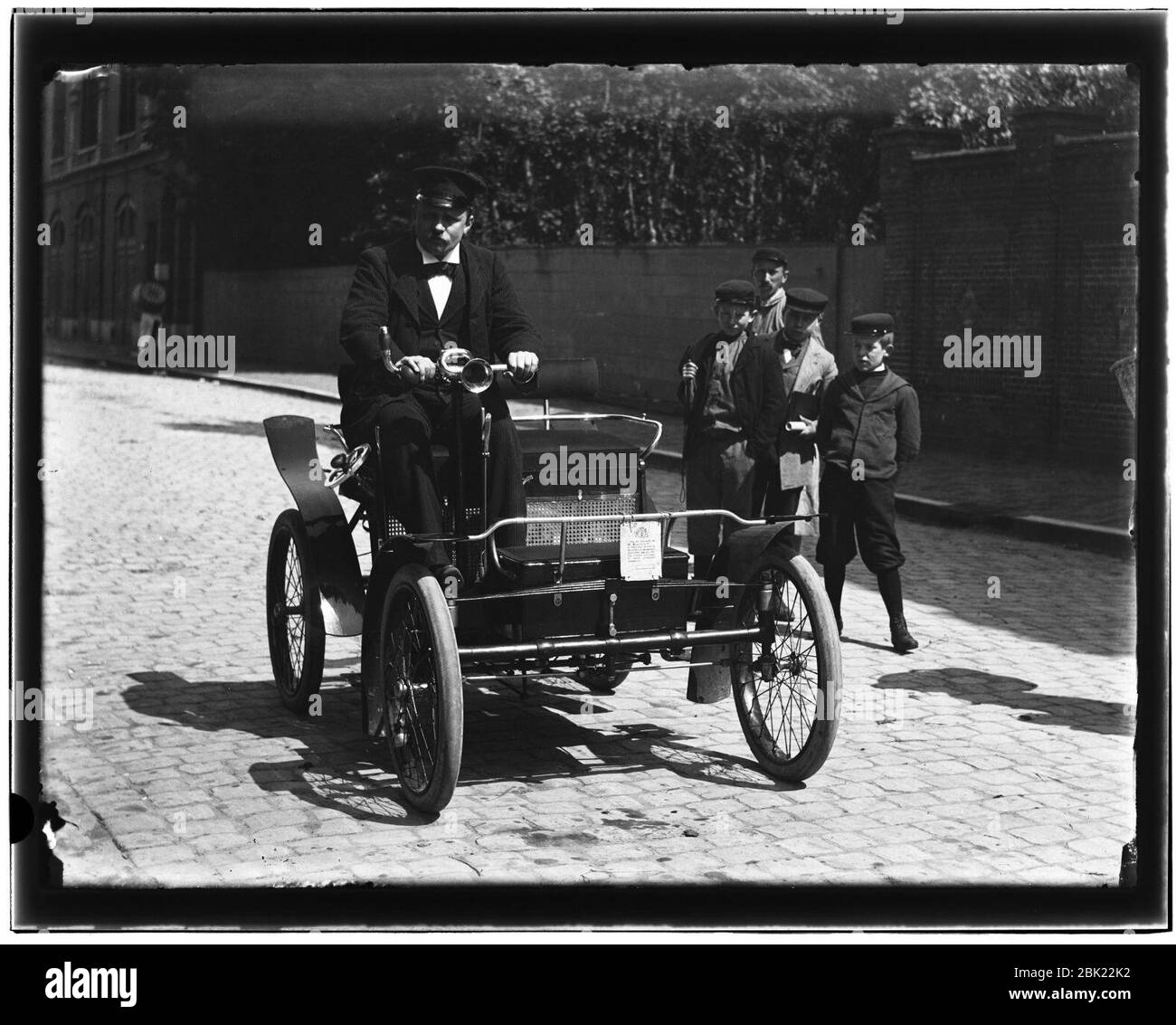 Huidekoperstraat (tussen nrs) 25-29 Jacob Olie (résolution max.). Banque D'Images