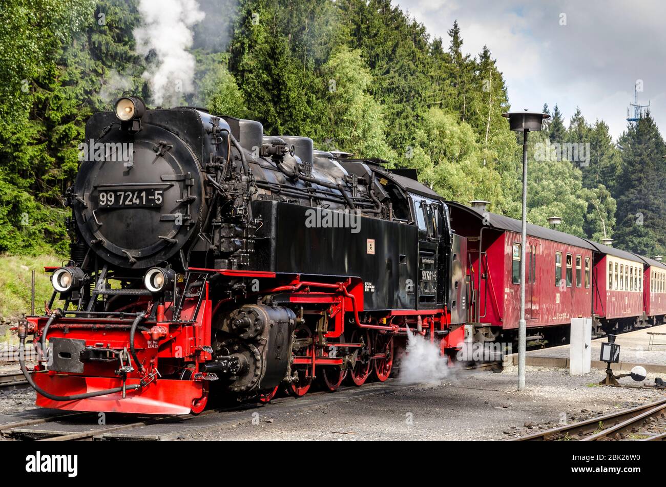 Kärnten in Schölfel auf dem Weg zum Brocken Banque D'Images