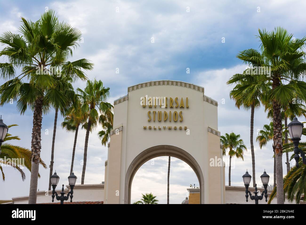 Los Angeles, Californie, États-Unis - 23 juillet 2019 : parc de renommée mondiale Universal Studios à Hollywood Banque D'Images
