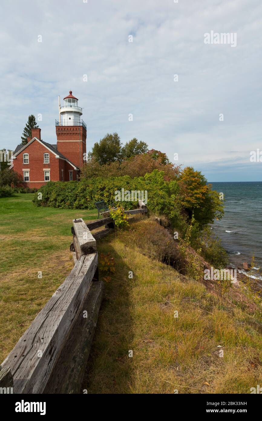 Big Bay Point Lighthouse Banque D'Images