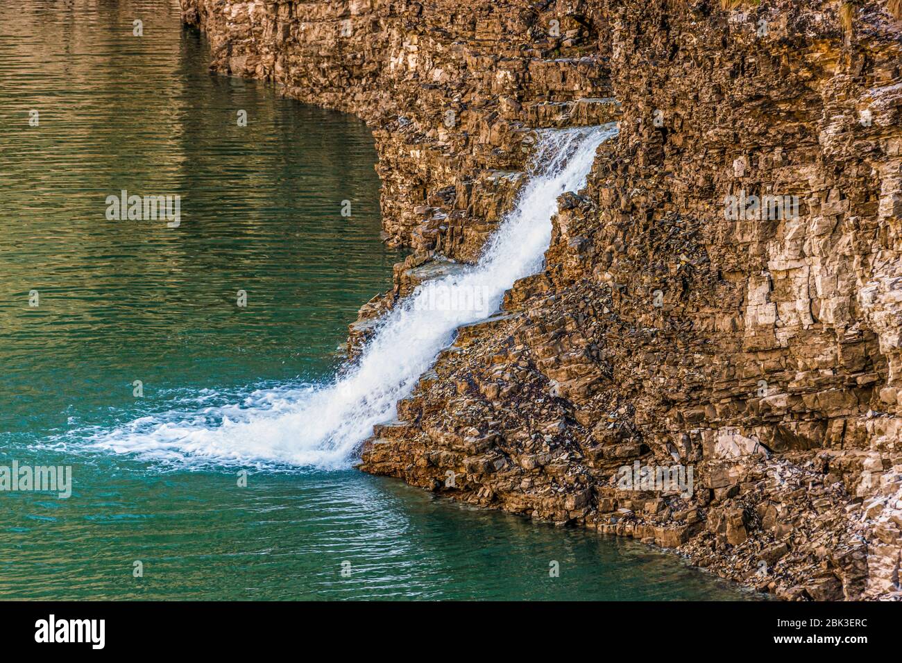 Italie Veneto - Lac de Corlo ou Arsiè Banque D'Images